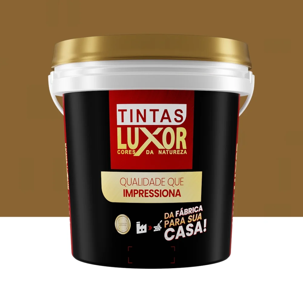 Tinta Premium Acetinado Marrom Tabaco – Luxor