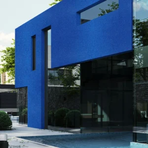 Textura Luxor Microsseixo Fino Azul Índigo Intenso