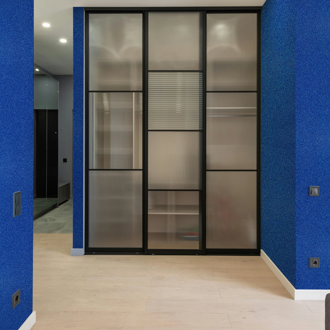 Textura Luxor Microsseixo Fino Azul Índigo Intenso