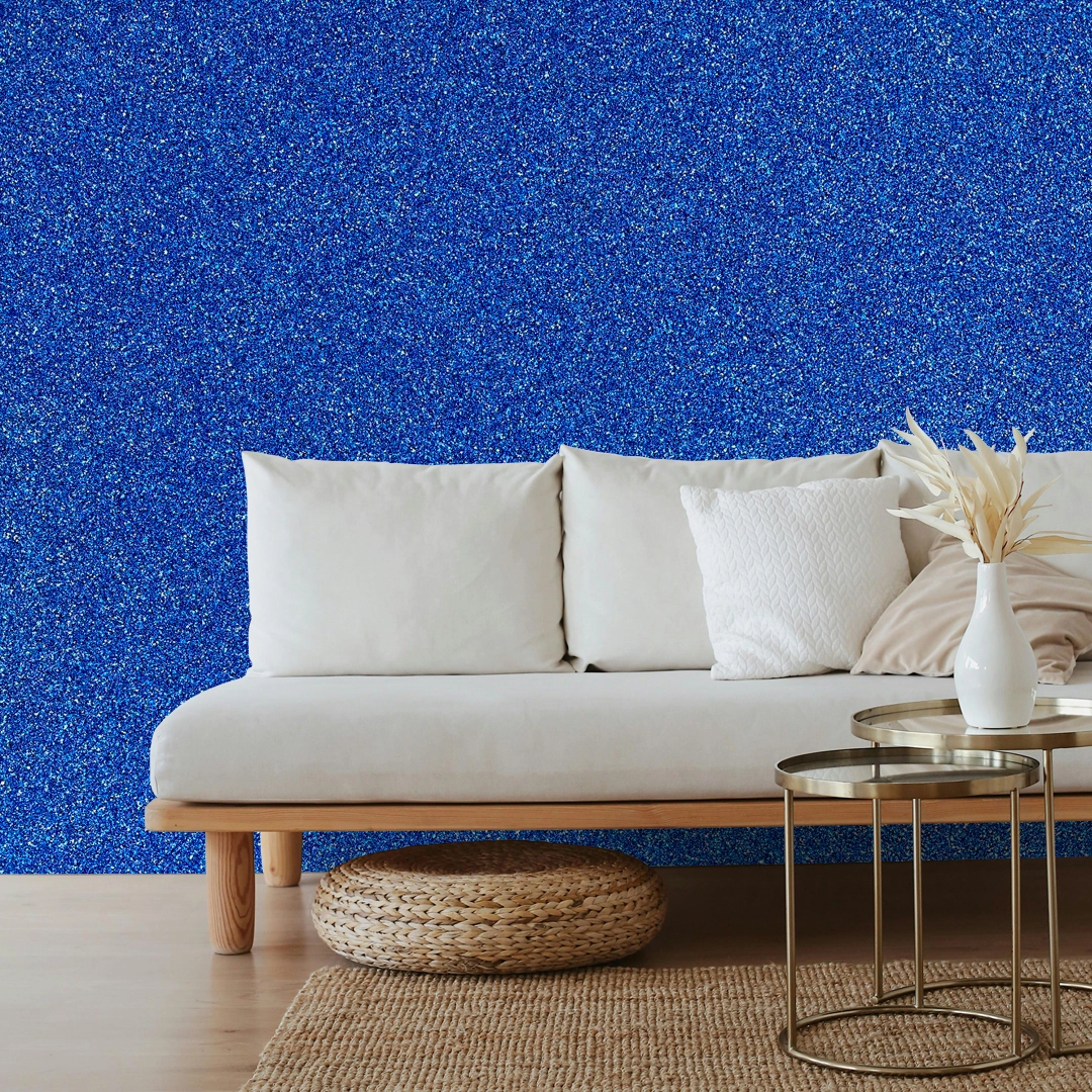 Textura Luxor Microsseixo Médio Azul Índigo Intenso