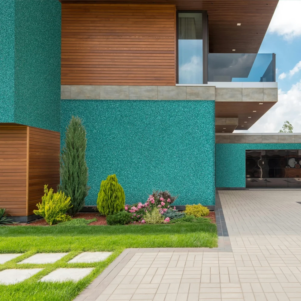 Textura Luxor Microsseixo Medio Verde Jade Intenso