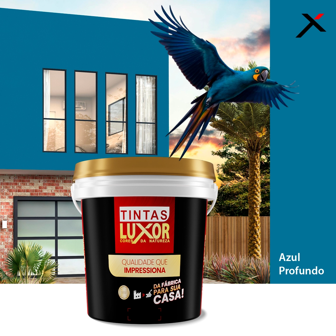 Tintas Luxor Cores da Natureza Azul Profundo