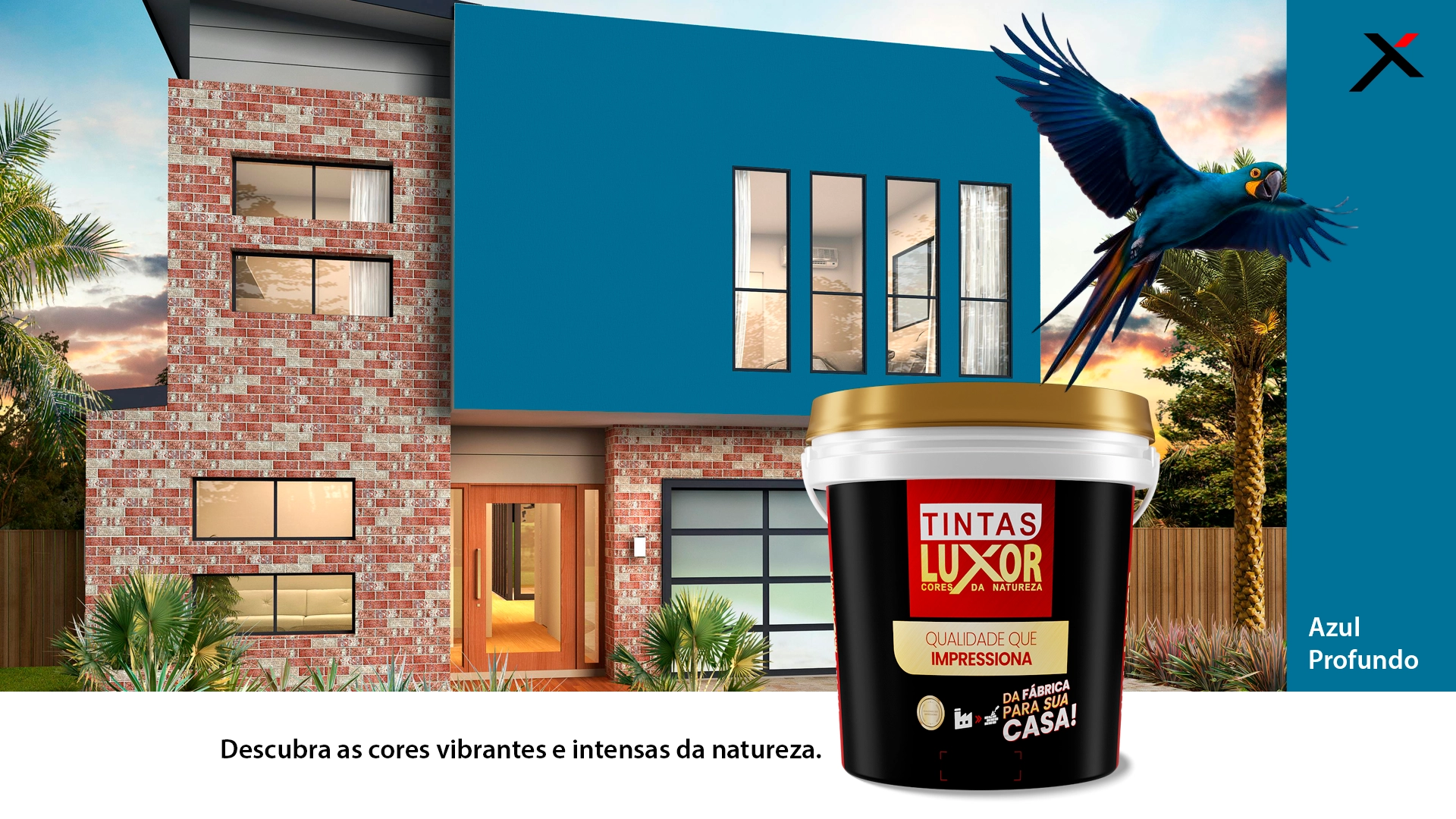 Tintas Luxor Cores da Natureza Azul Profundo