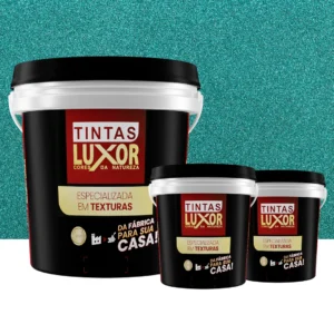 Kit Microsseixo Fino Verde Jade Intenso Textura Luxor - Externo - Rende 7m²