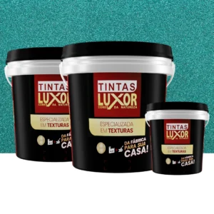 Kit Microsseixo Fino Verde Jade Intenso Textura Luxor - Interno - Rende 14m²