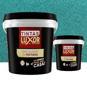 Kit Microsseixo Médio Verde Jade Intenso Textura Luxor - Interno - Rende 5m²