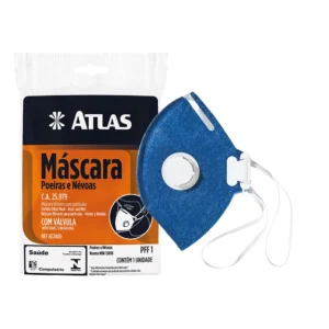 Máscara de Feltro PFF1 Com Válvula - ATLAS